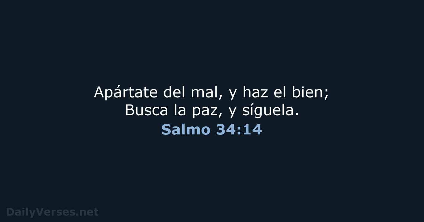 Salmo 34:14 - RVR60
