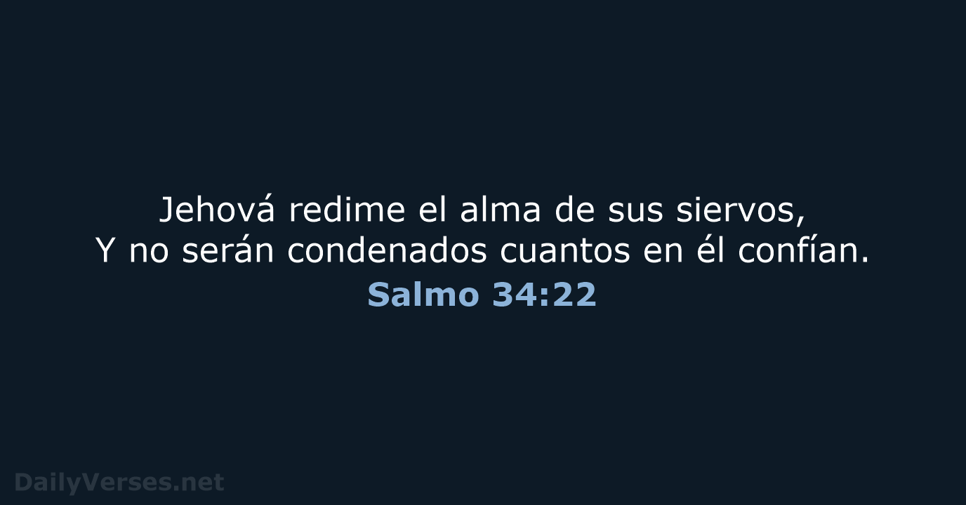 Salmo 34:22 - RVR60