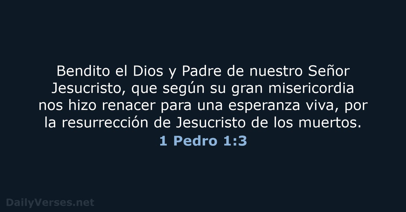 1 Pedro 1:3 - RVR95