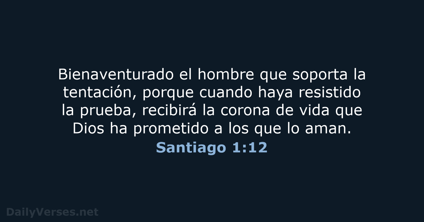 Santiago 1:12 - RVR95