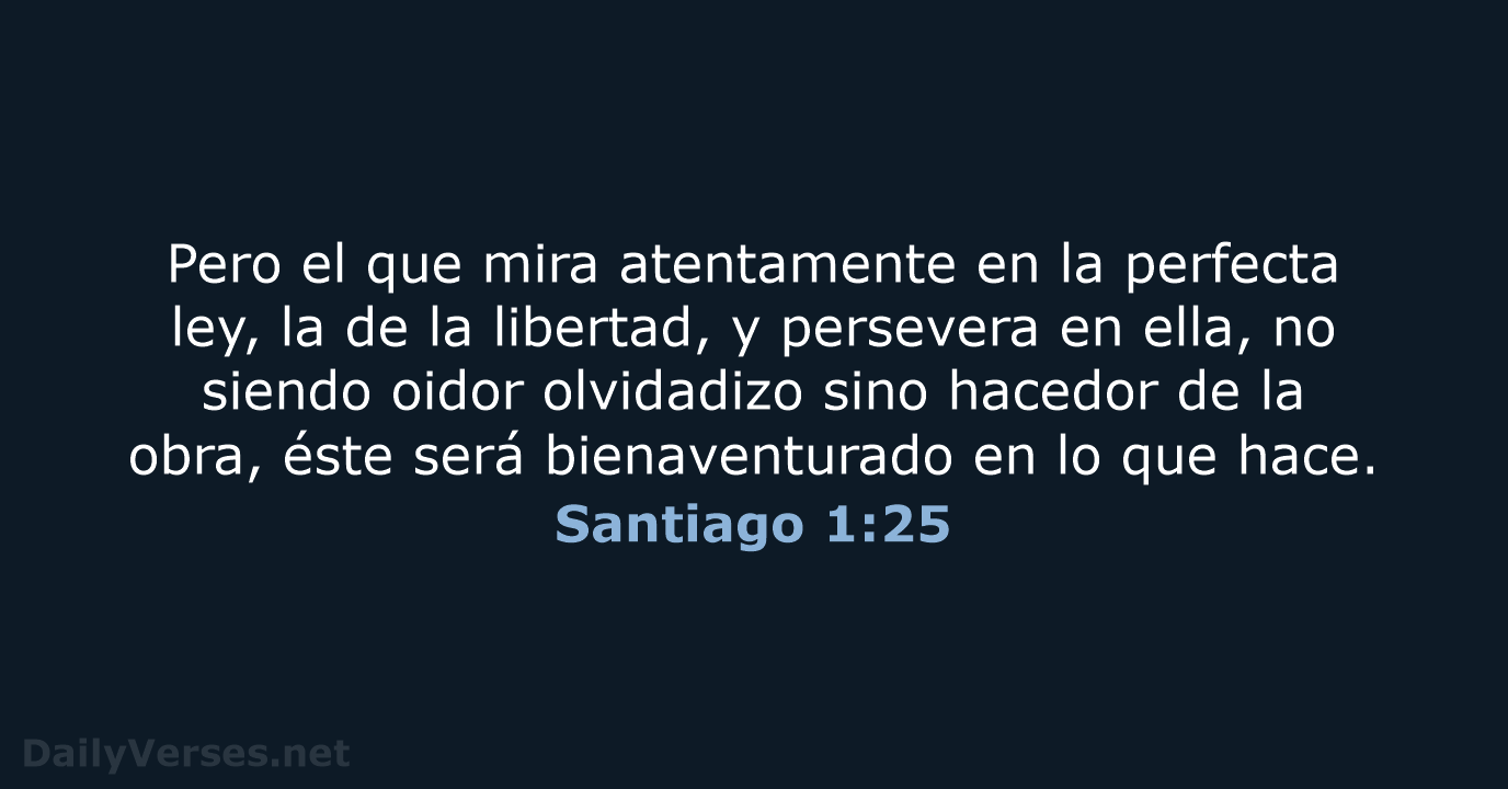 Santiago 1:25 - RVR95