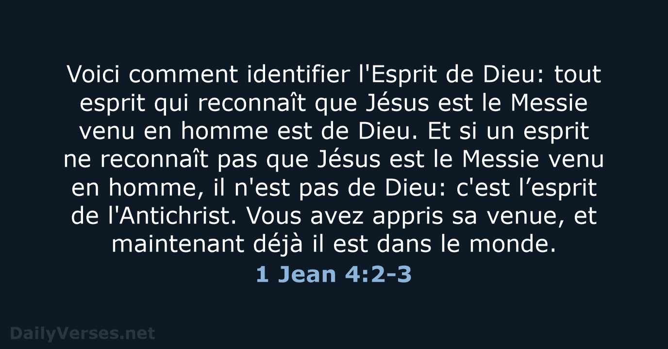 1 Jean 4:2-3 - SG21