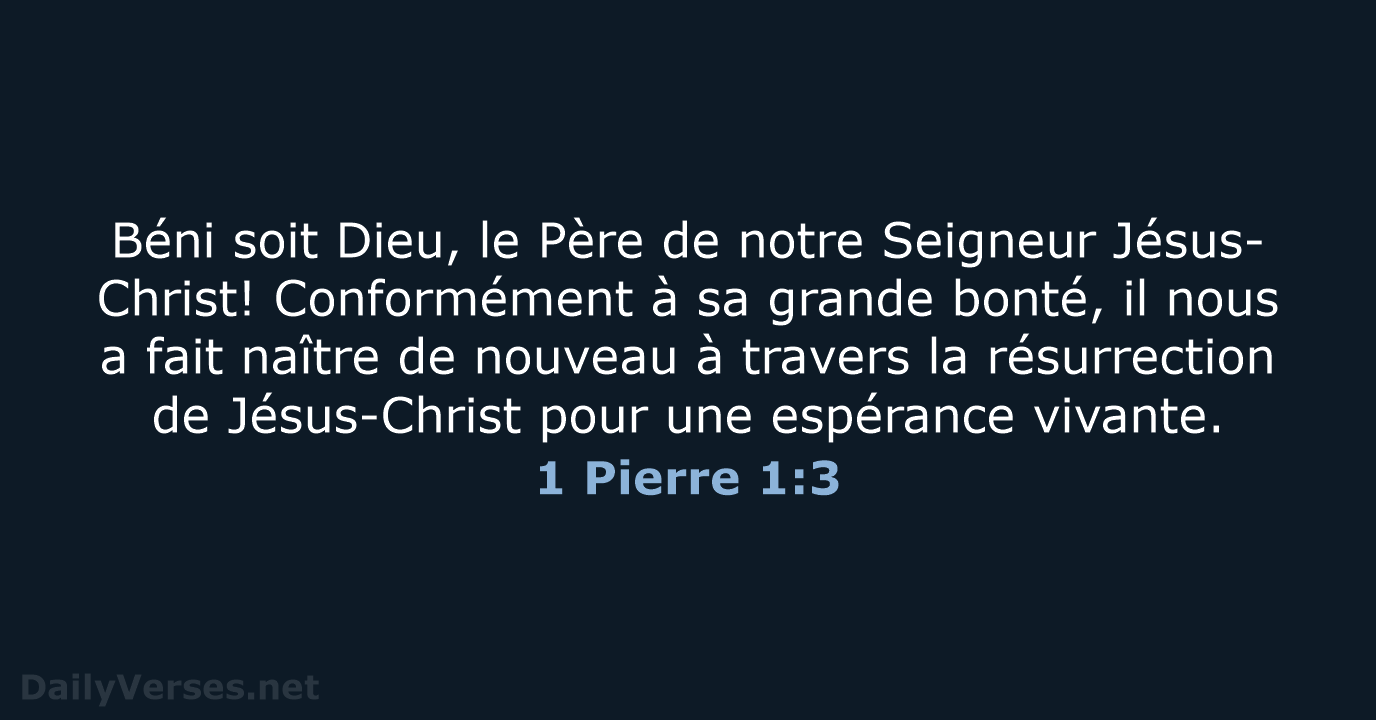 1 Pierre 1:3 - SG21