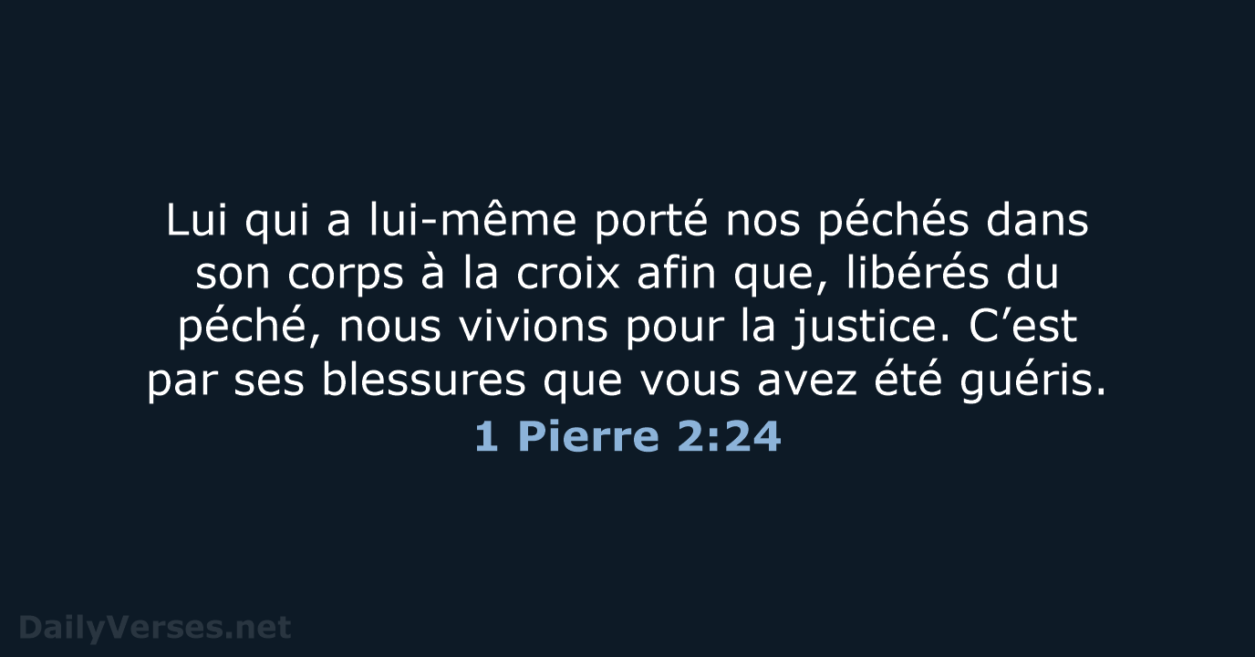 1 Pierre 2:24 - SG21