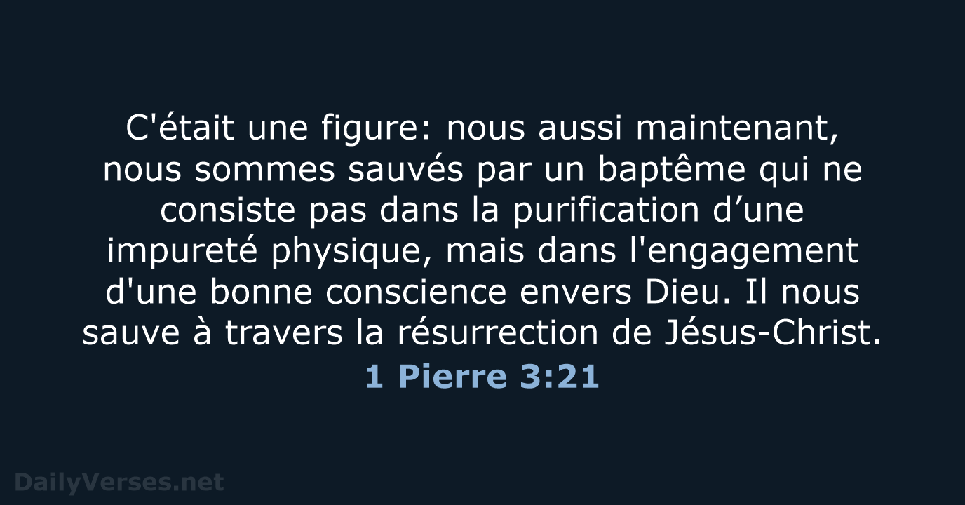 1 Pierre 3:21 - SG21