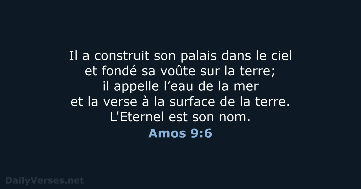 Amos 9:6 - SG21