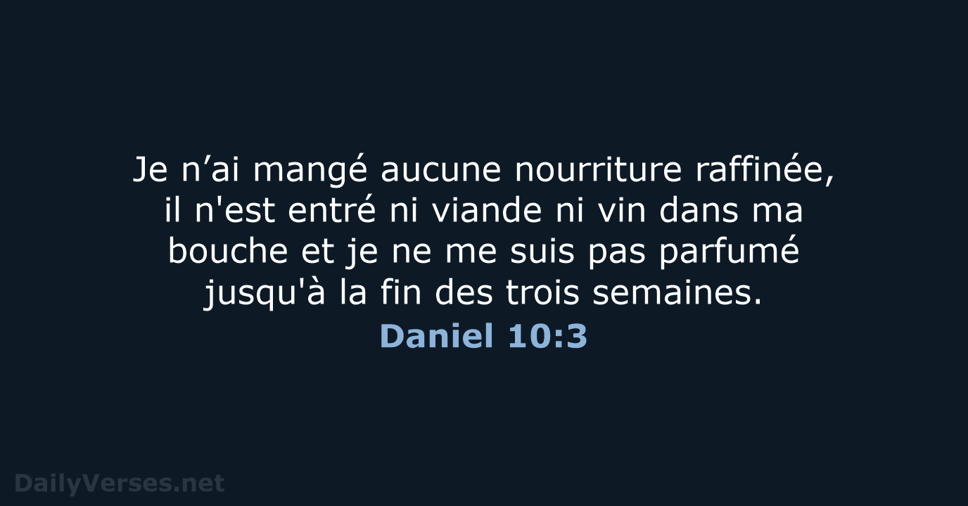 Daniel 10:3 - SG21