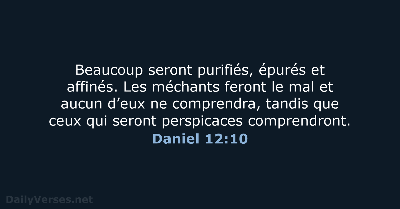 Daniel 12:10 - SG21