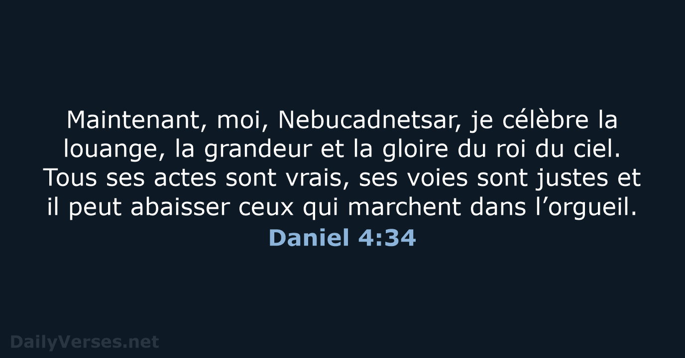 Daniel 4:34 - SG21