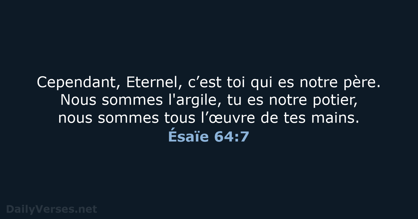 Ésaïe 64:7 - SG21