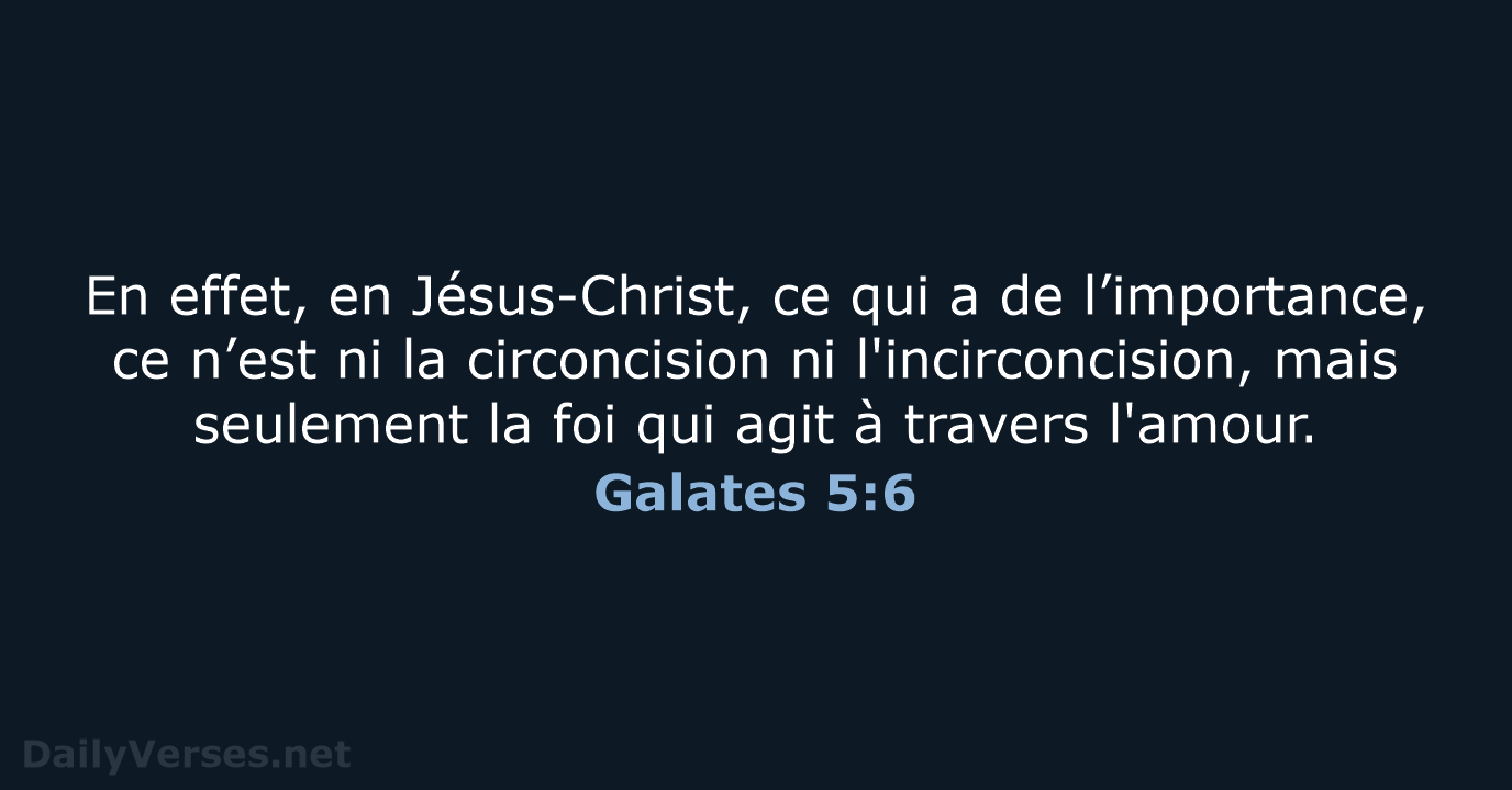 Galates 5:6 - SG21