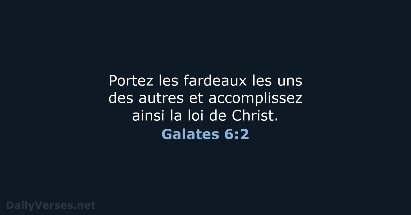 Galates 6:2 - SG21