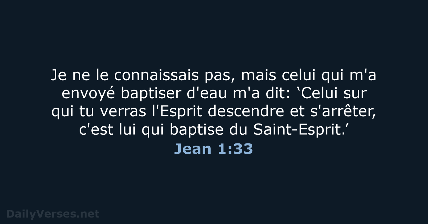 Jean 1:33 - SG21