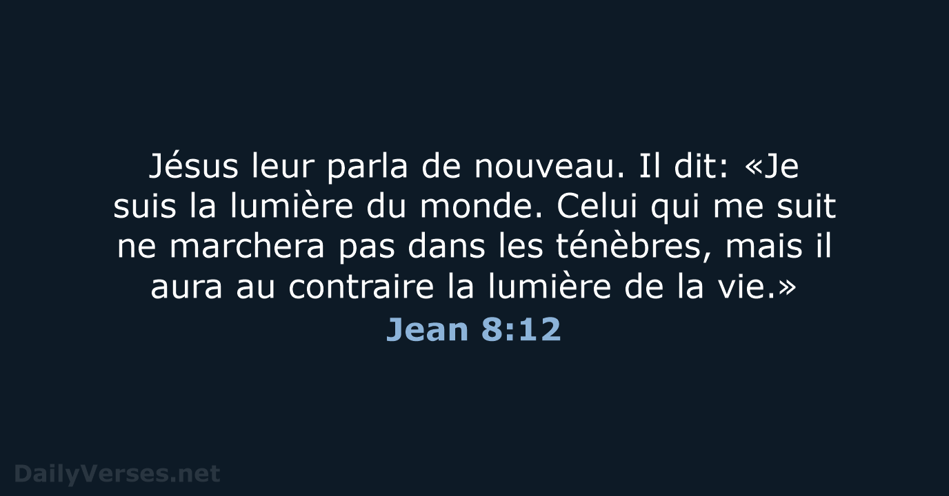 Jean 8:12 - SG21