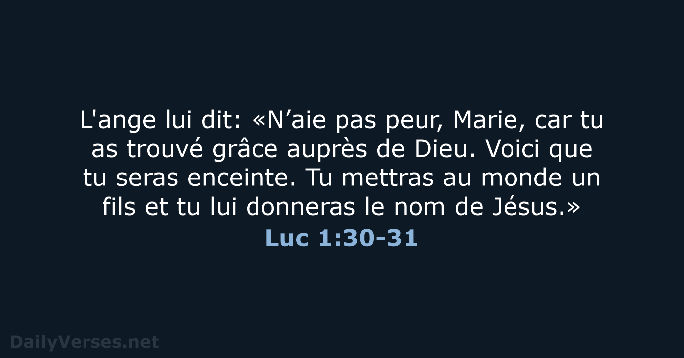Luc 1:30-31 - SG21