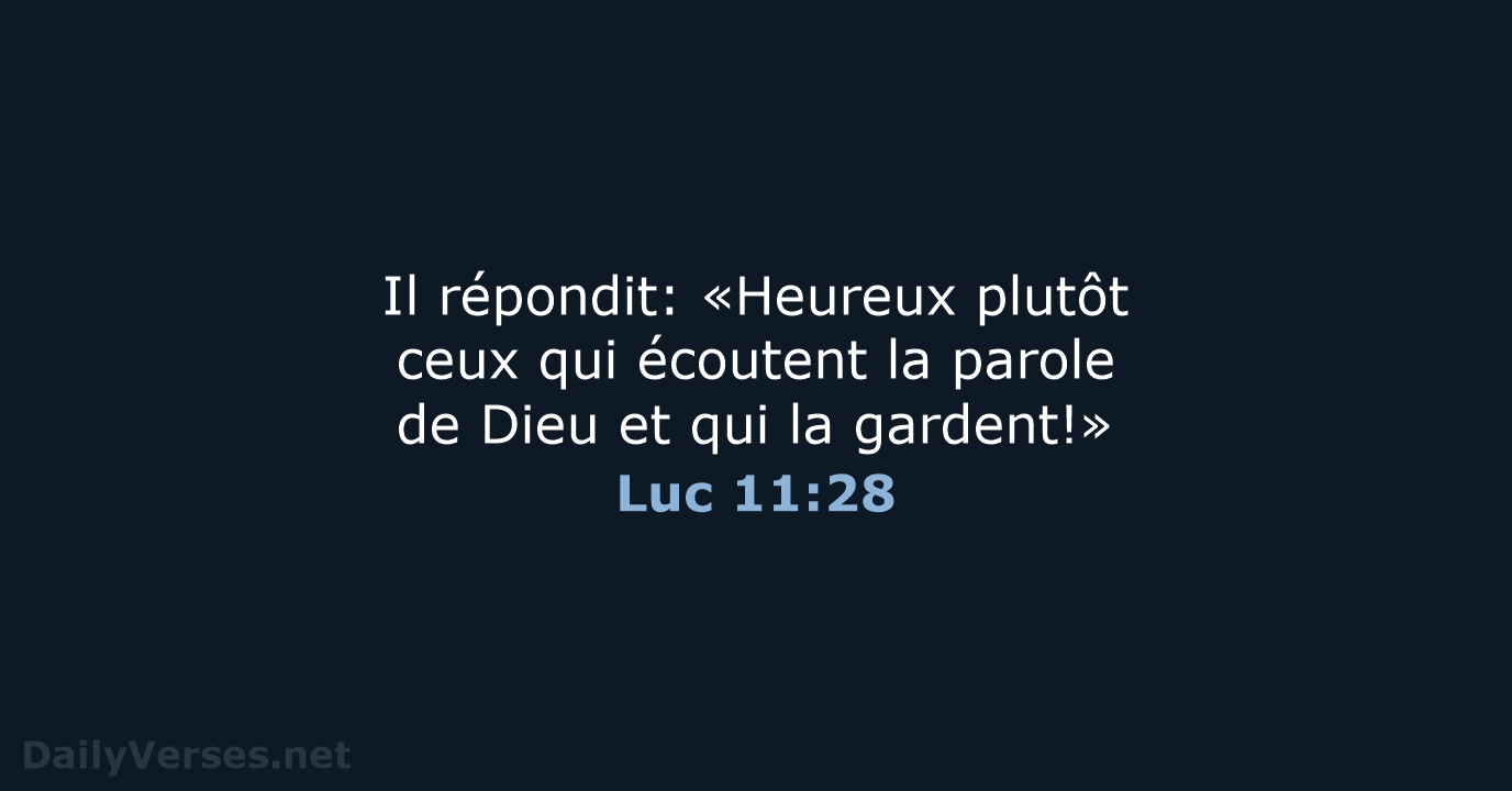 Luc 11:28 - SG21