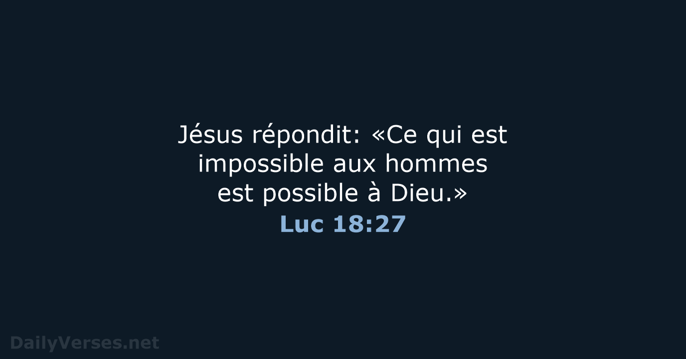 Luc 18:27 - SG21