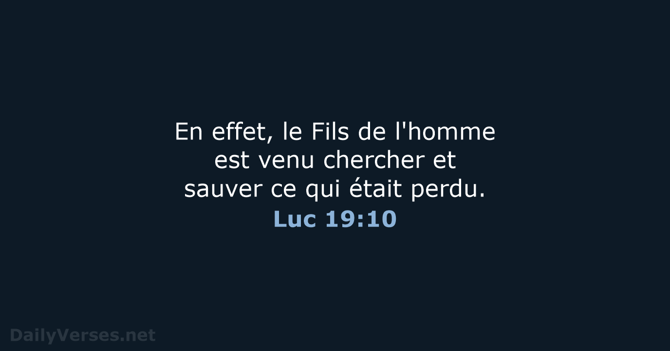Luc 19:10 - SG21
