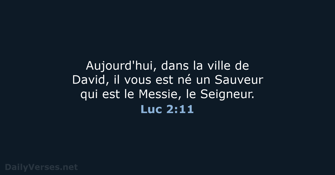 Luc 2:11 - SG21