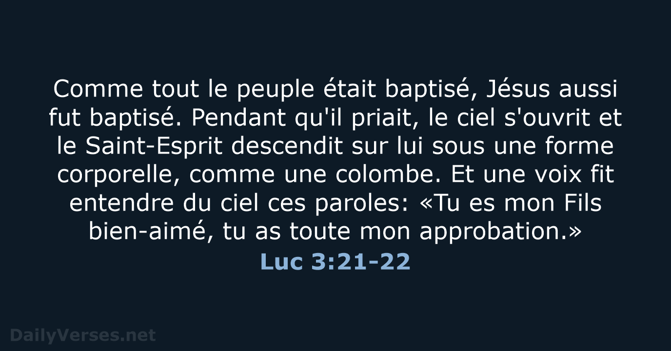 Luc 3:21-22 - SG21
