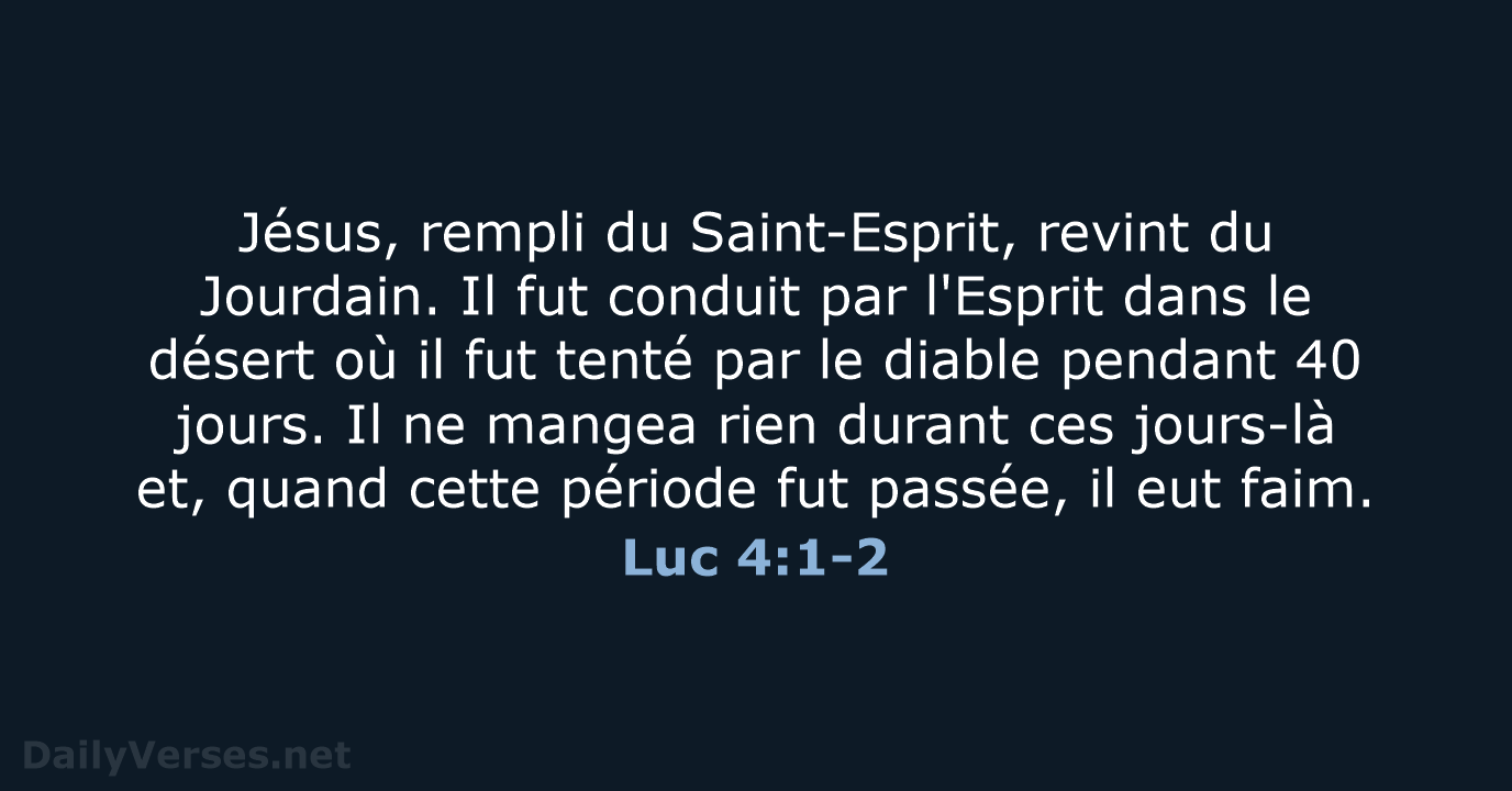 Luc 4:1-2 - SG21
