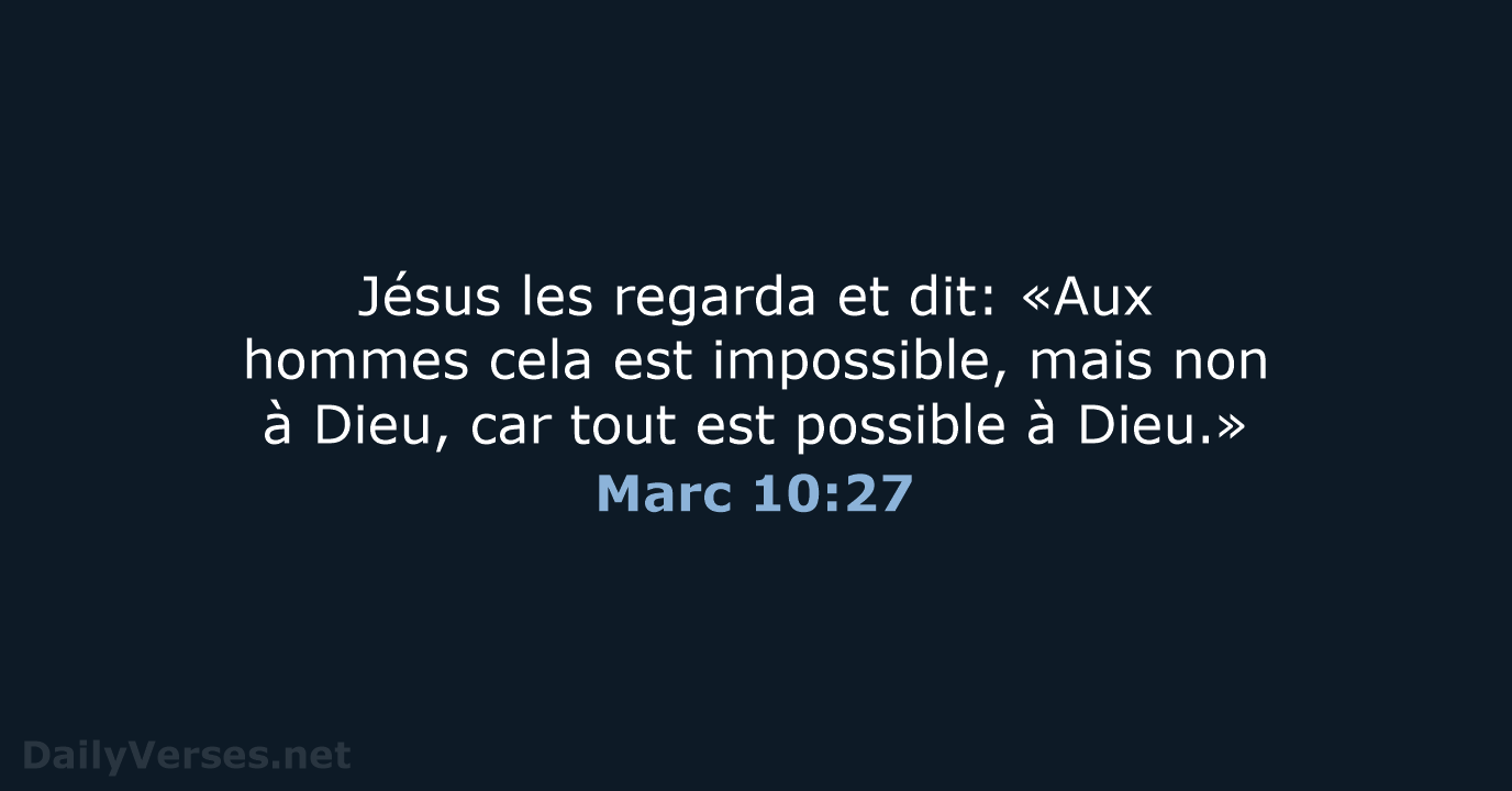 Marc 10:27 - SG21