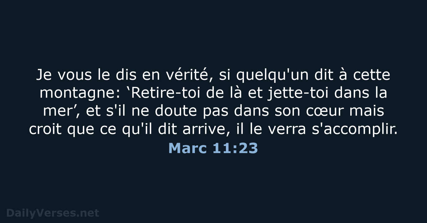 Marc 11:23 - SG21