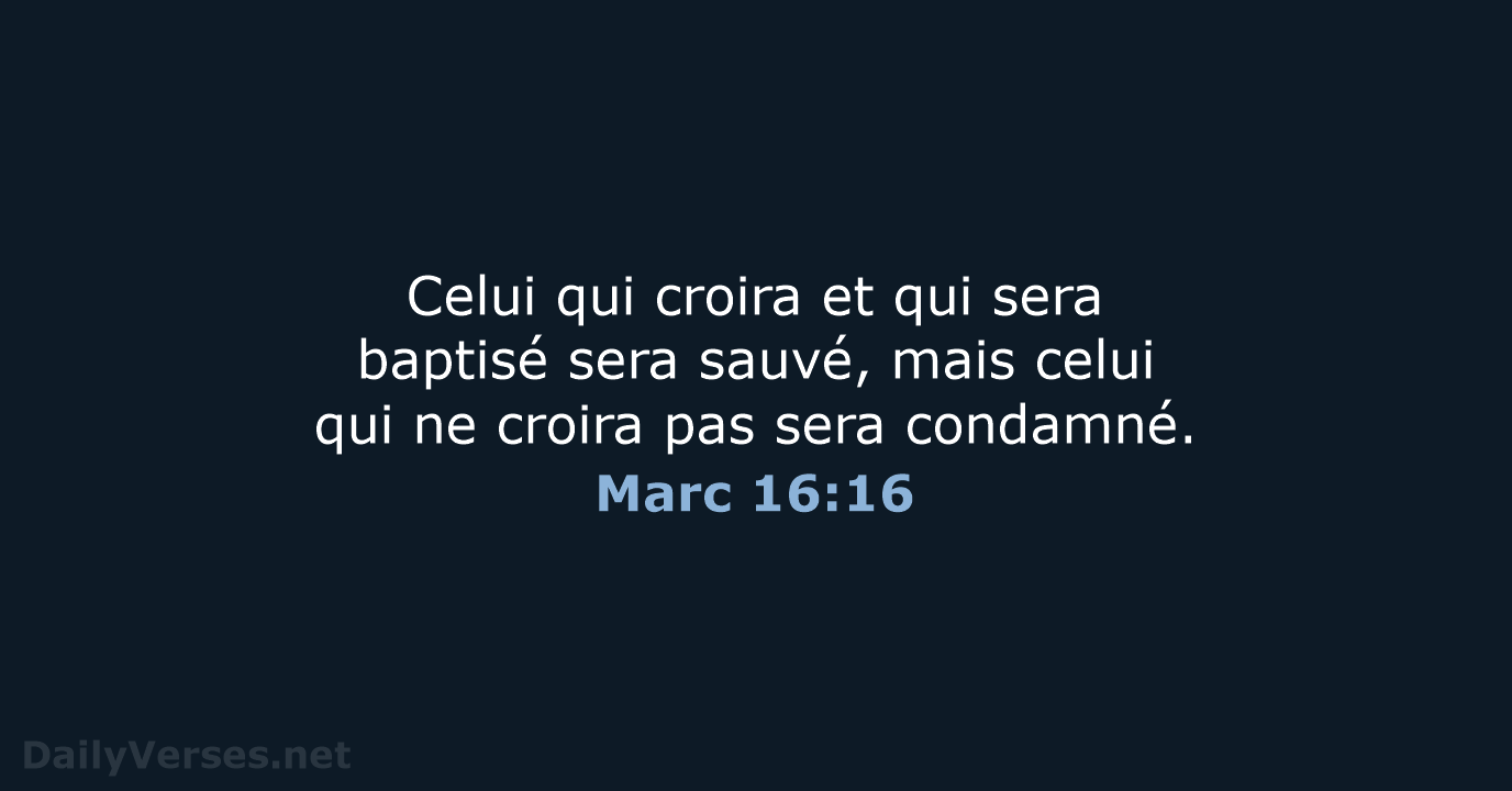 Marc 16:16 - SG21