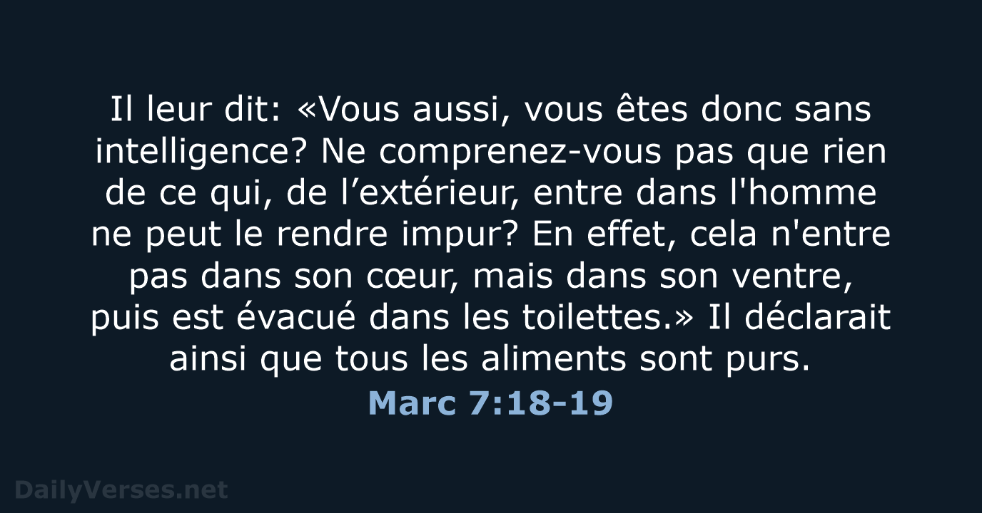 Marc 7:18-19 - SG21