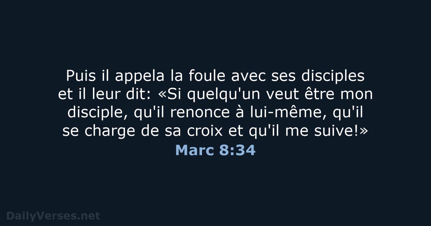 Marc 8:34 - SG21