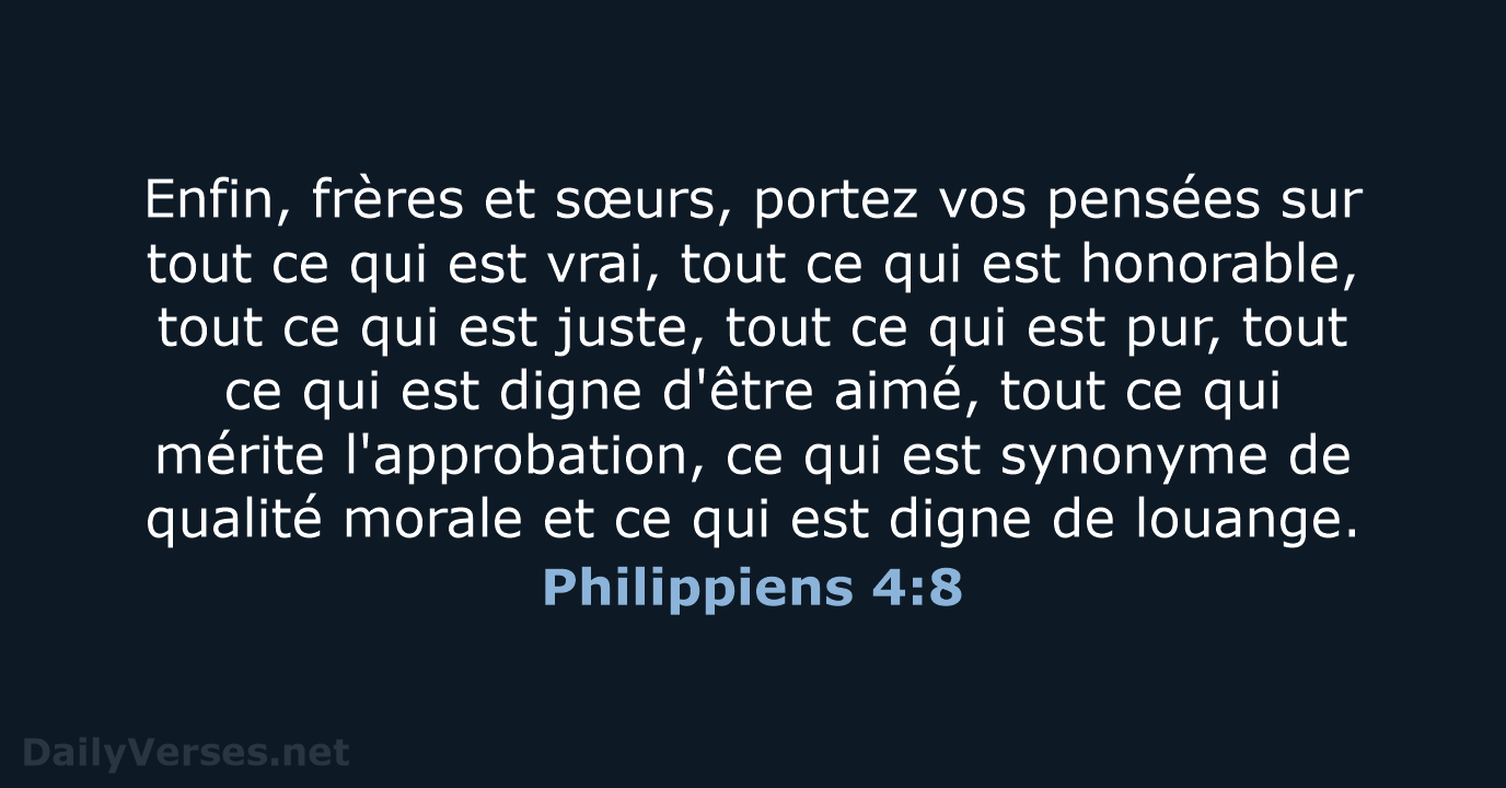 Philippiens 4:8 - SG21