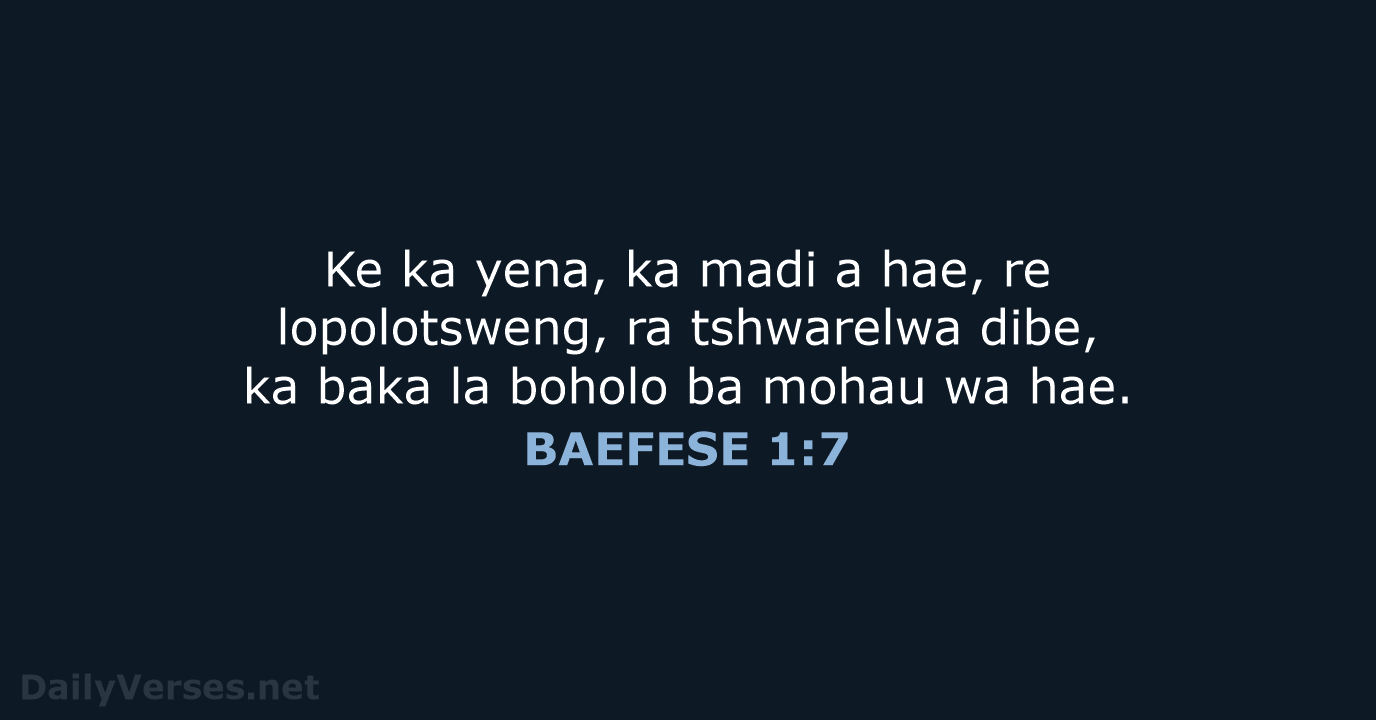 BAEFESE 1:7 - SSO89