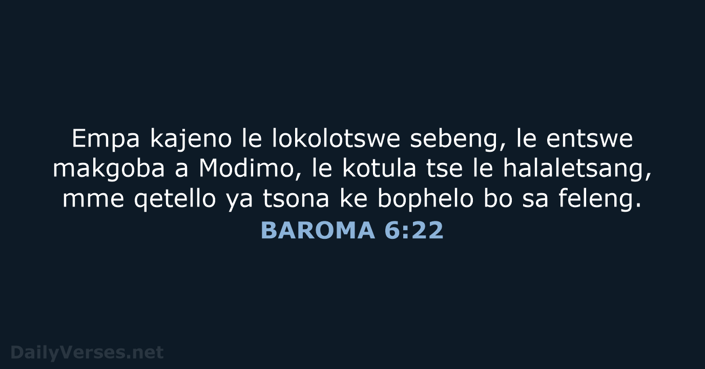 BAROMA 6:22 - SSO89