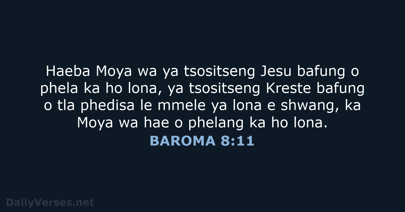 BAROMA 8:11 - SSO89
