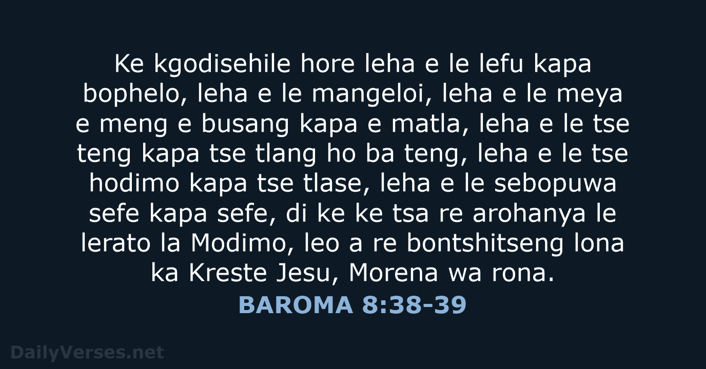 BAROMA 8:38-39 - SSO89