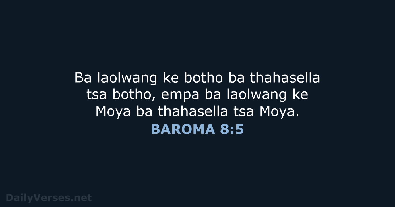 BAROMA 8:5 - SSO89