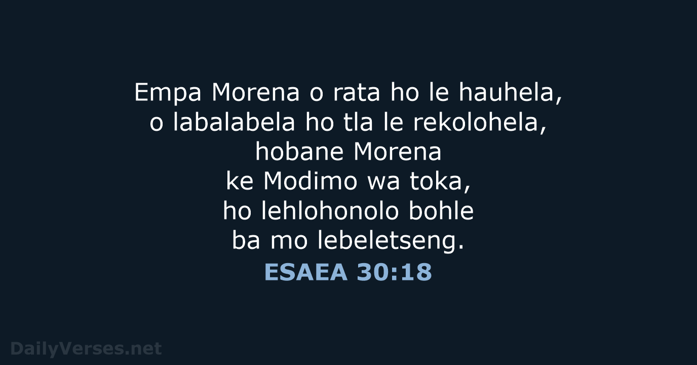 ESAEA 30:18 - SSO89