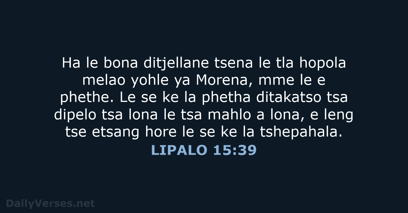 LIPALO 15:39 - SSO89
