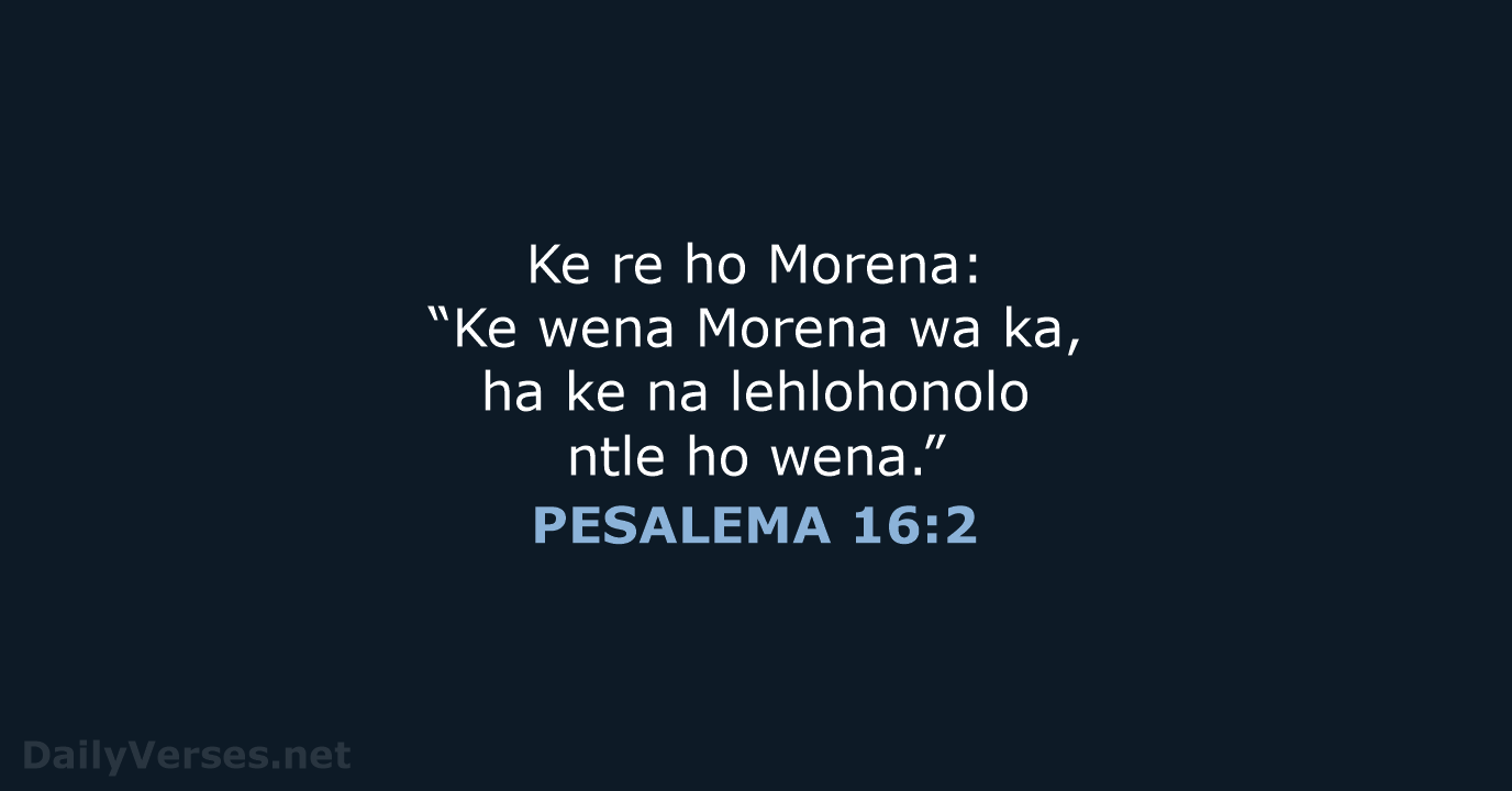 PESALEMA 16:2 - SSO89