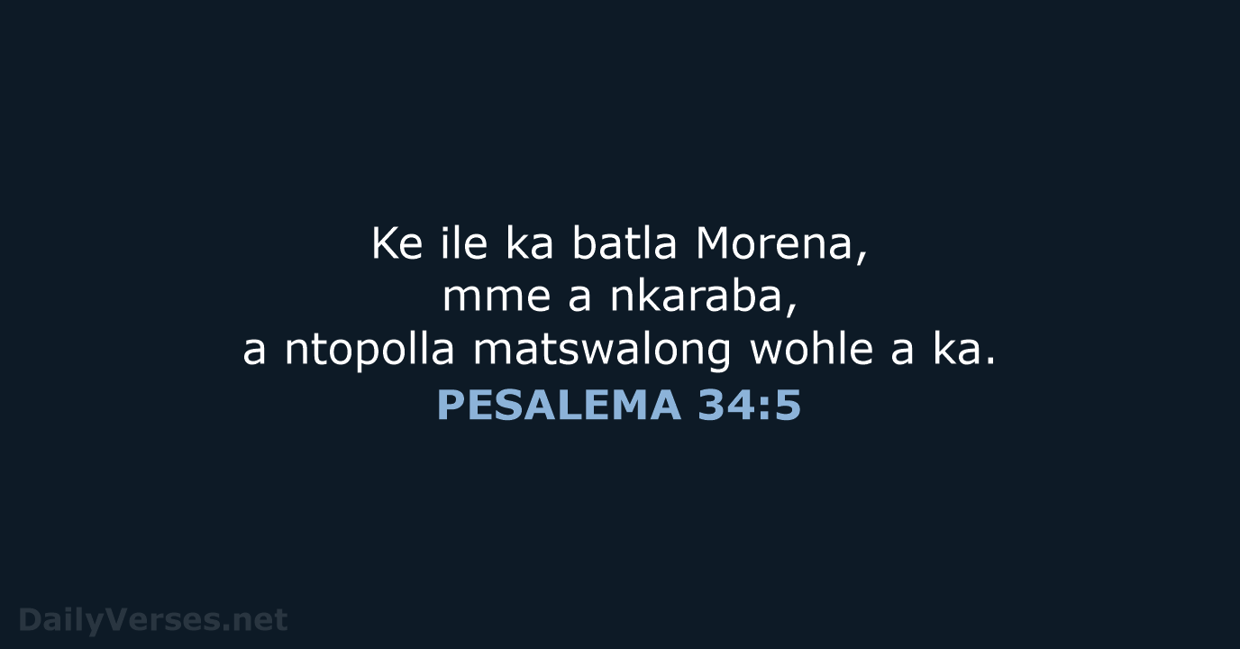 PESALEMA 34:5 - SSO89