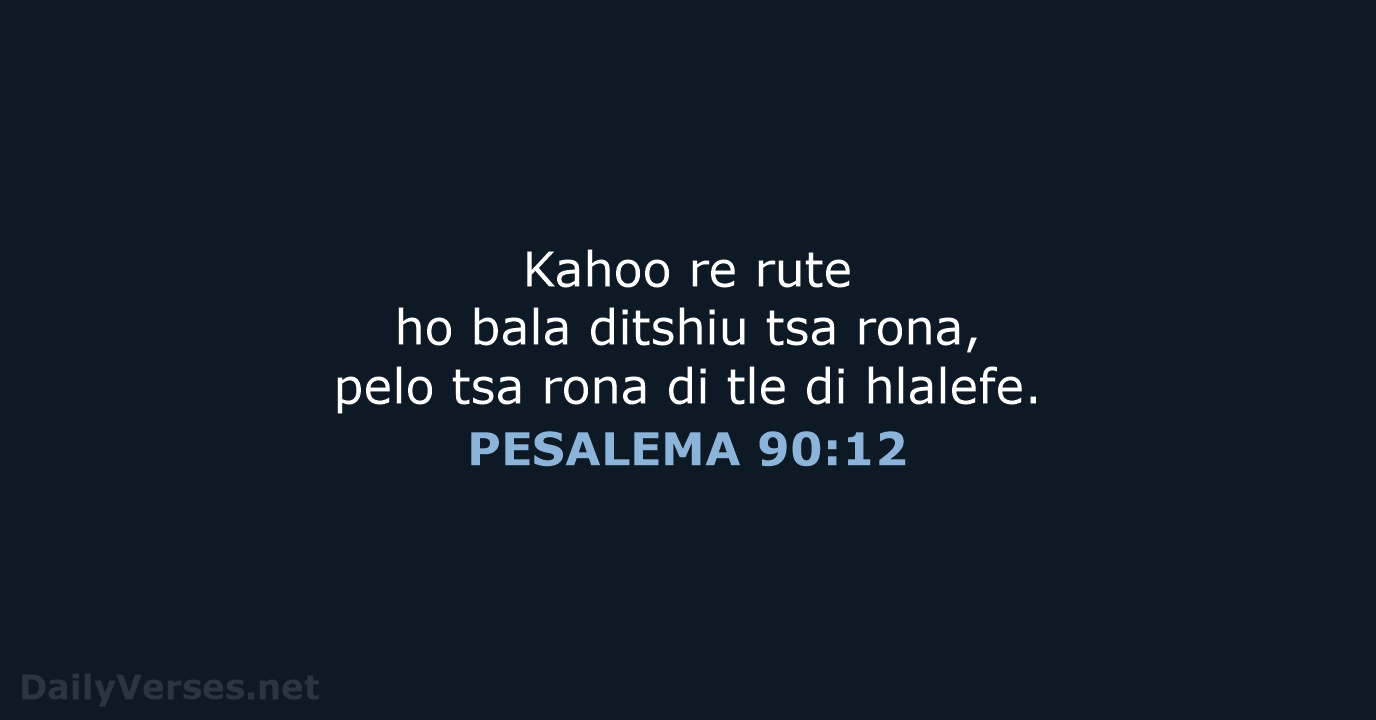 PESALEMA 90:12 - SSO89