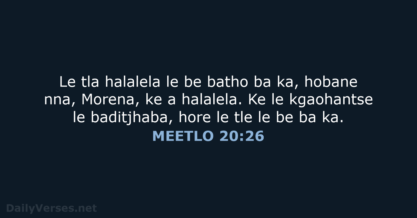 MEETLO 20:26 - SSO89