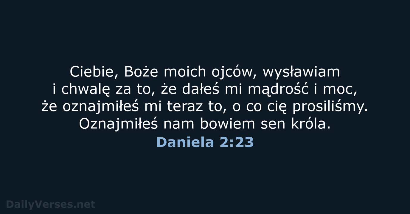 Daniela 2:23 - UBG