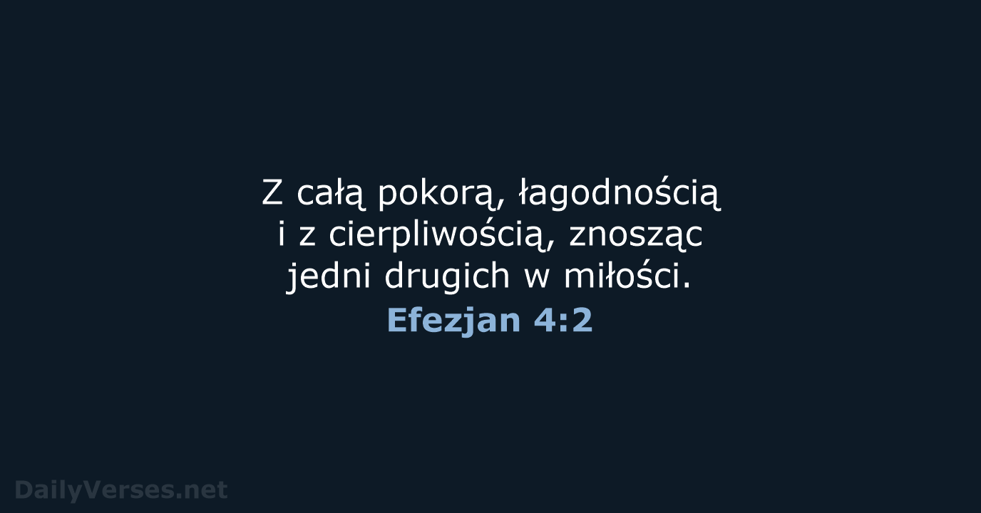Efezjan 4:2 - UBG