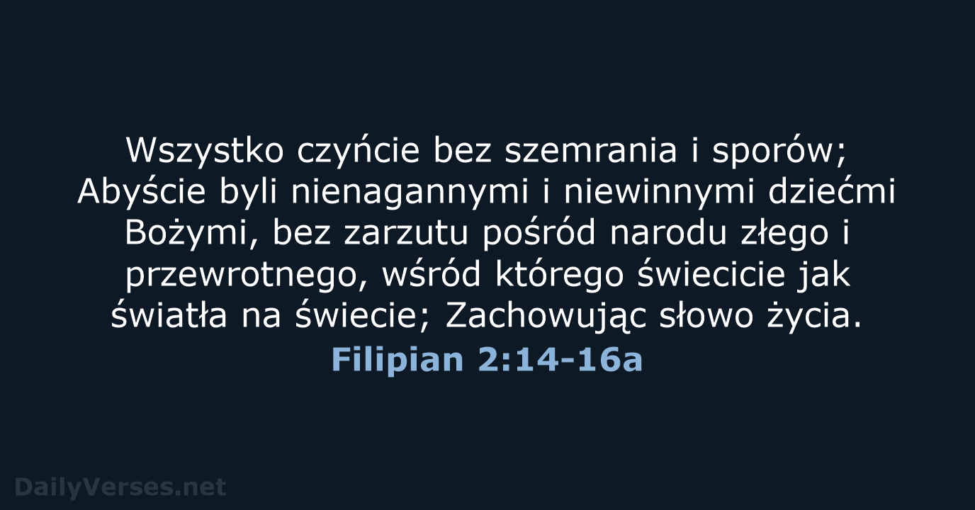 Filipian 2:14-16a - UBG
