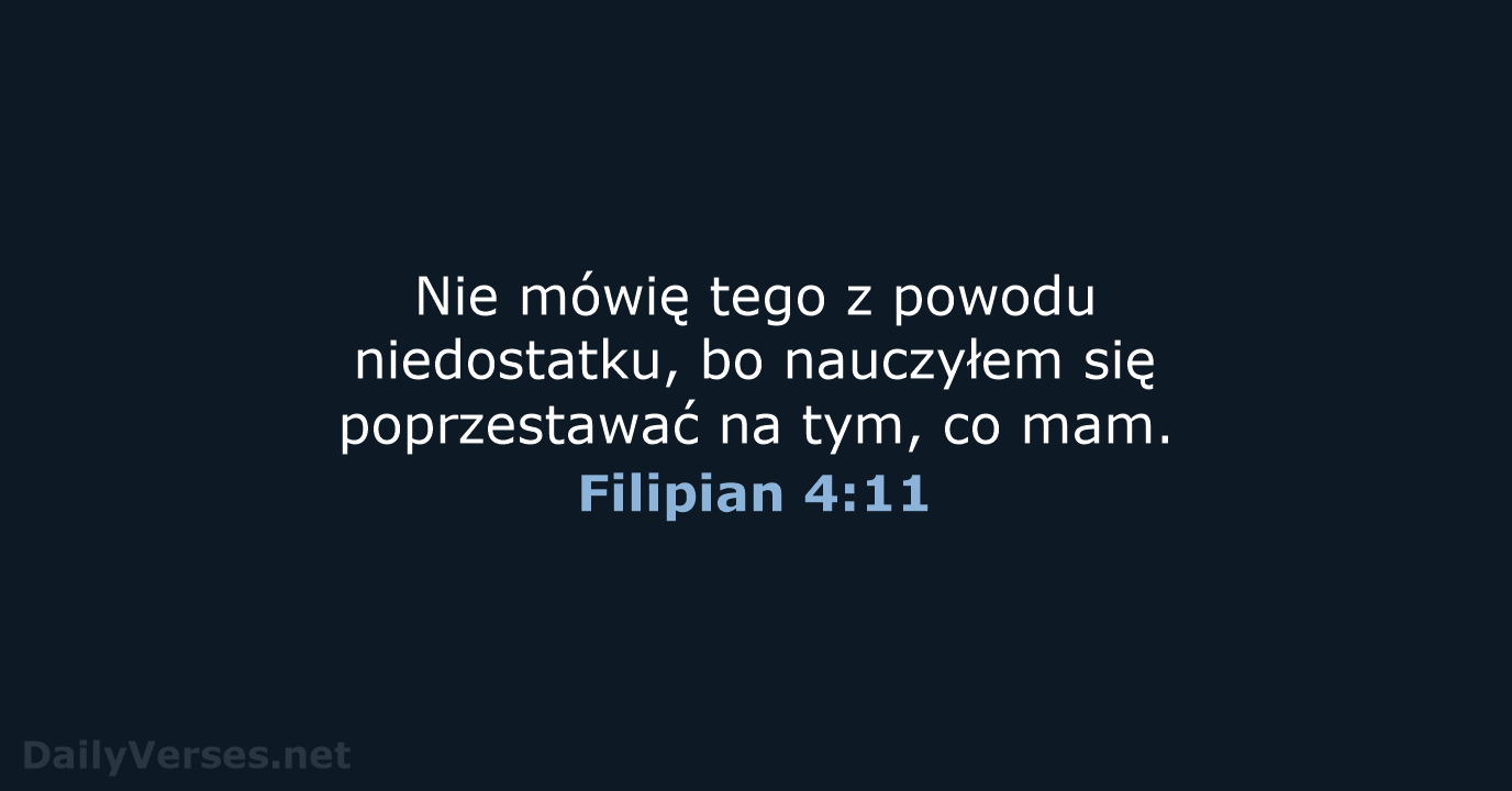 Filipian 4:11 - UBG