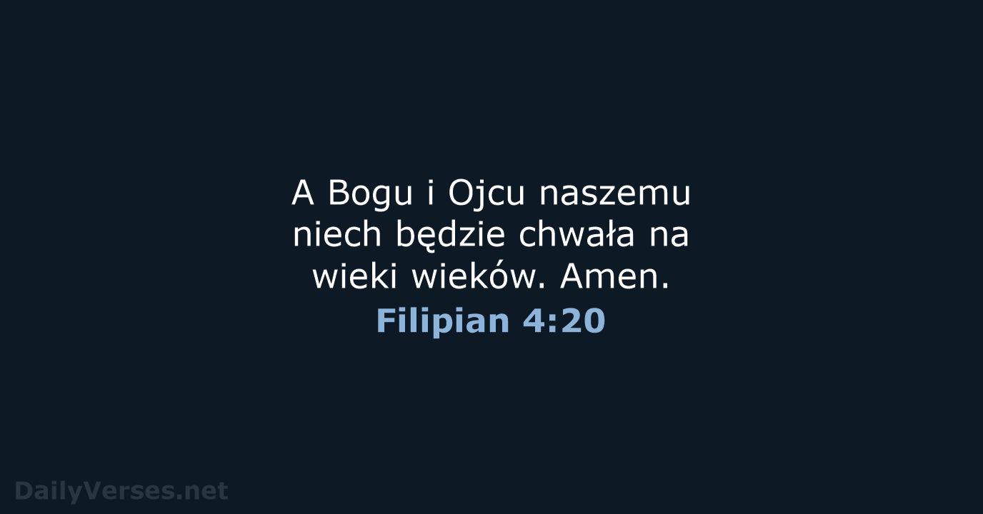 Filipian 4:20 - UBG