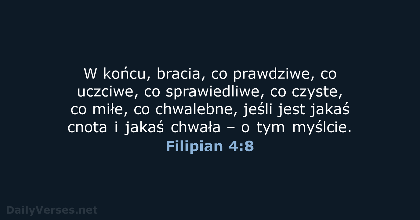 Filipian 4:8 - UBG