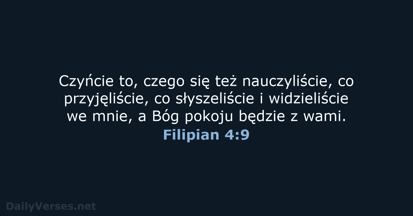 Filipian 4:9 - UBG