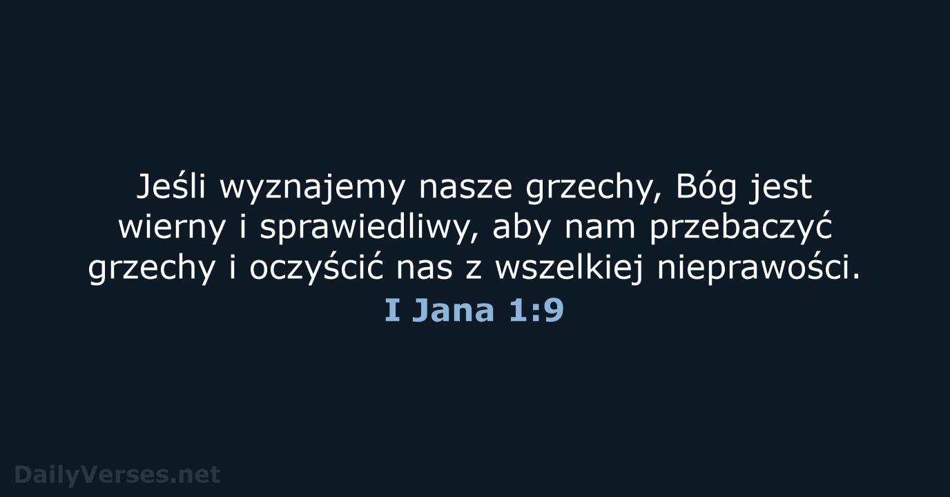 I Jana 1:9 - UBG